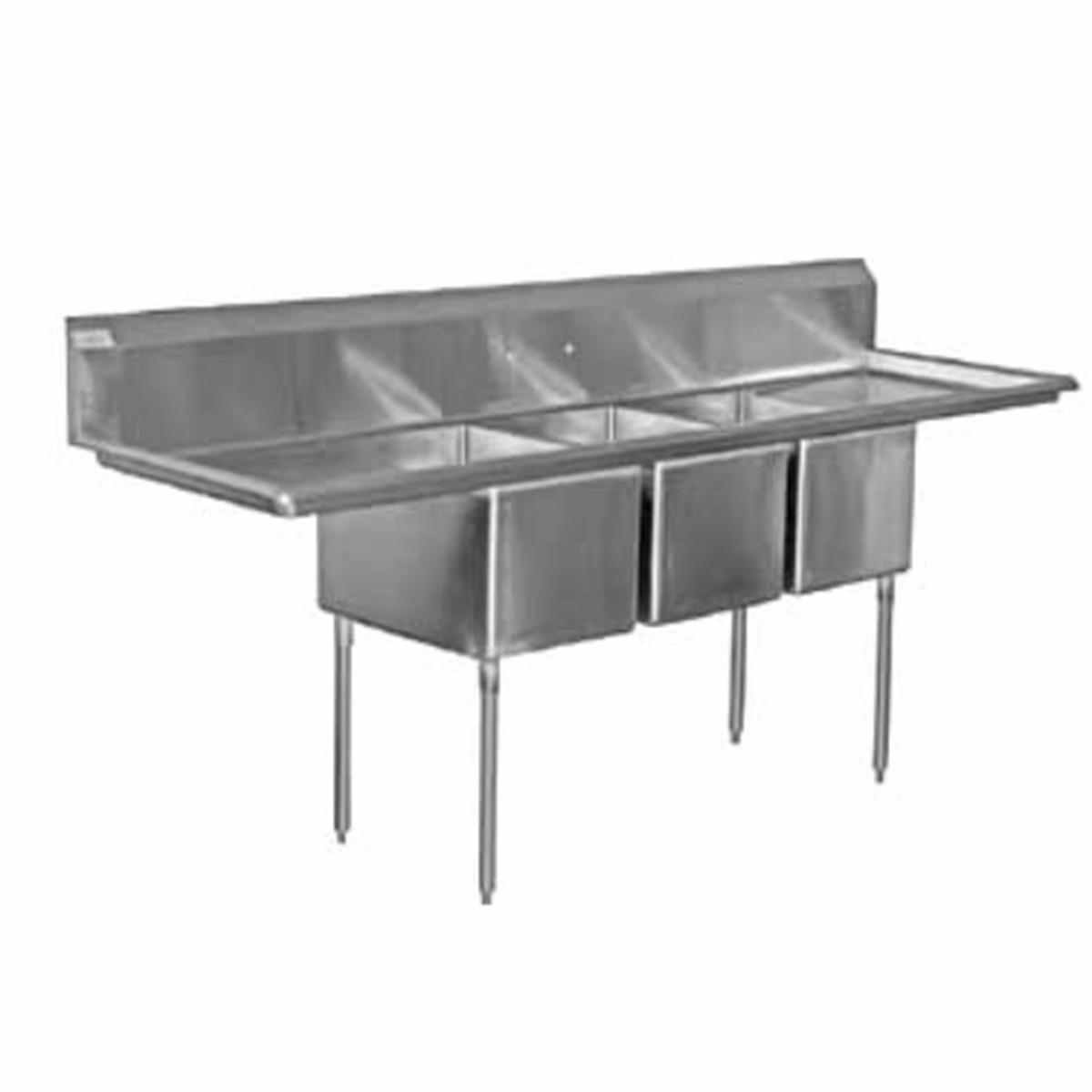 3CWPH18182-24 | 106′ | Sink, (3) Three Compartment