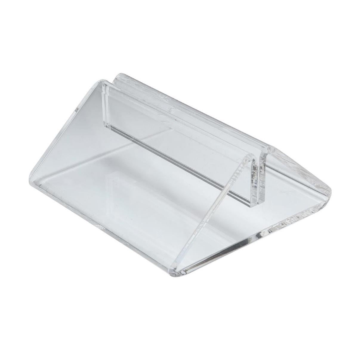 Beaumont Clear Perspex Tent Menu Holder – CZ425