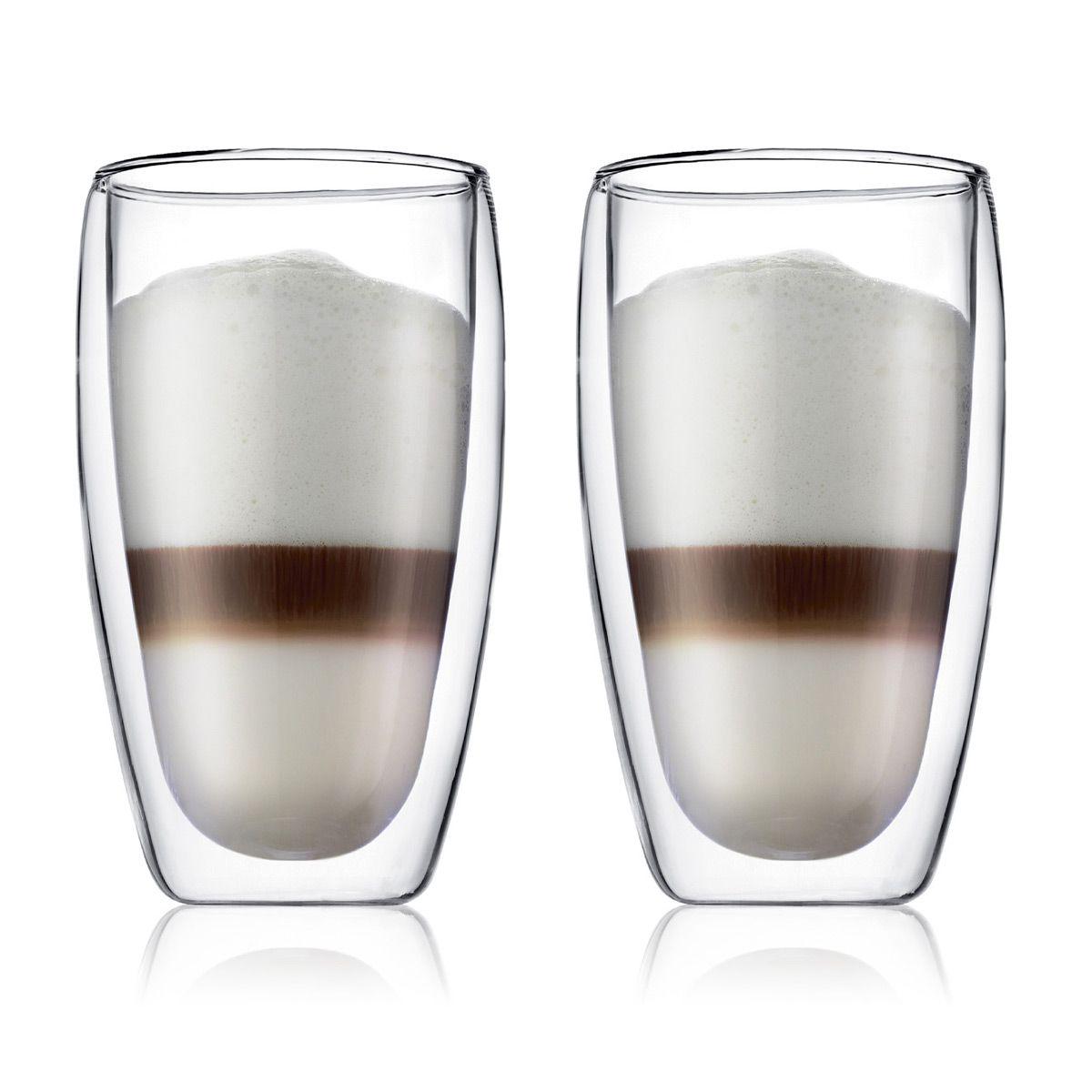 BODUM PAVINA GLASSES 15 OZ SET OF 2