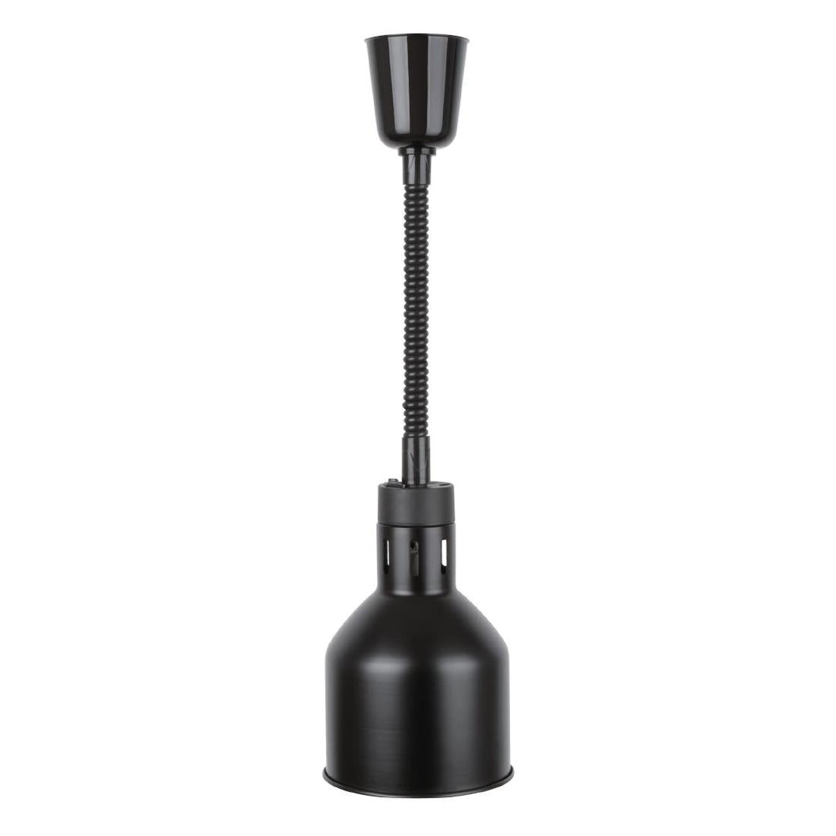 Buffalo Retractable Heat Lamp Matte Black Finish – DR759