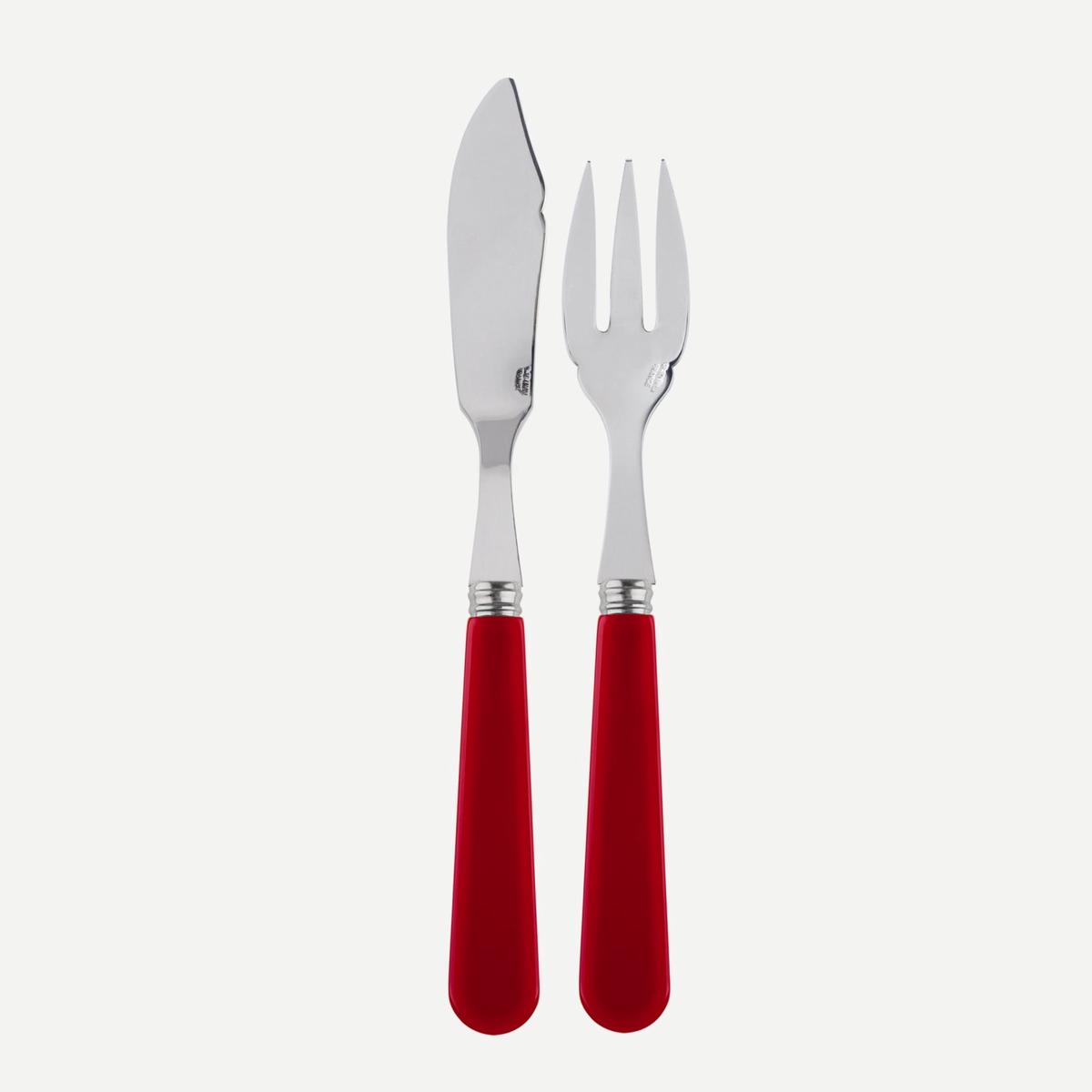 Duo, Red – Fish set