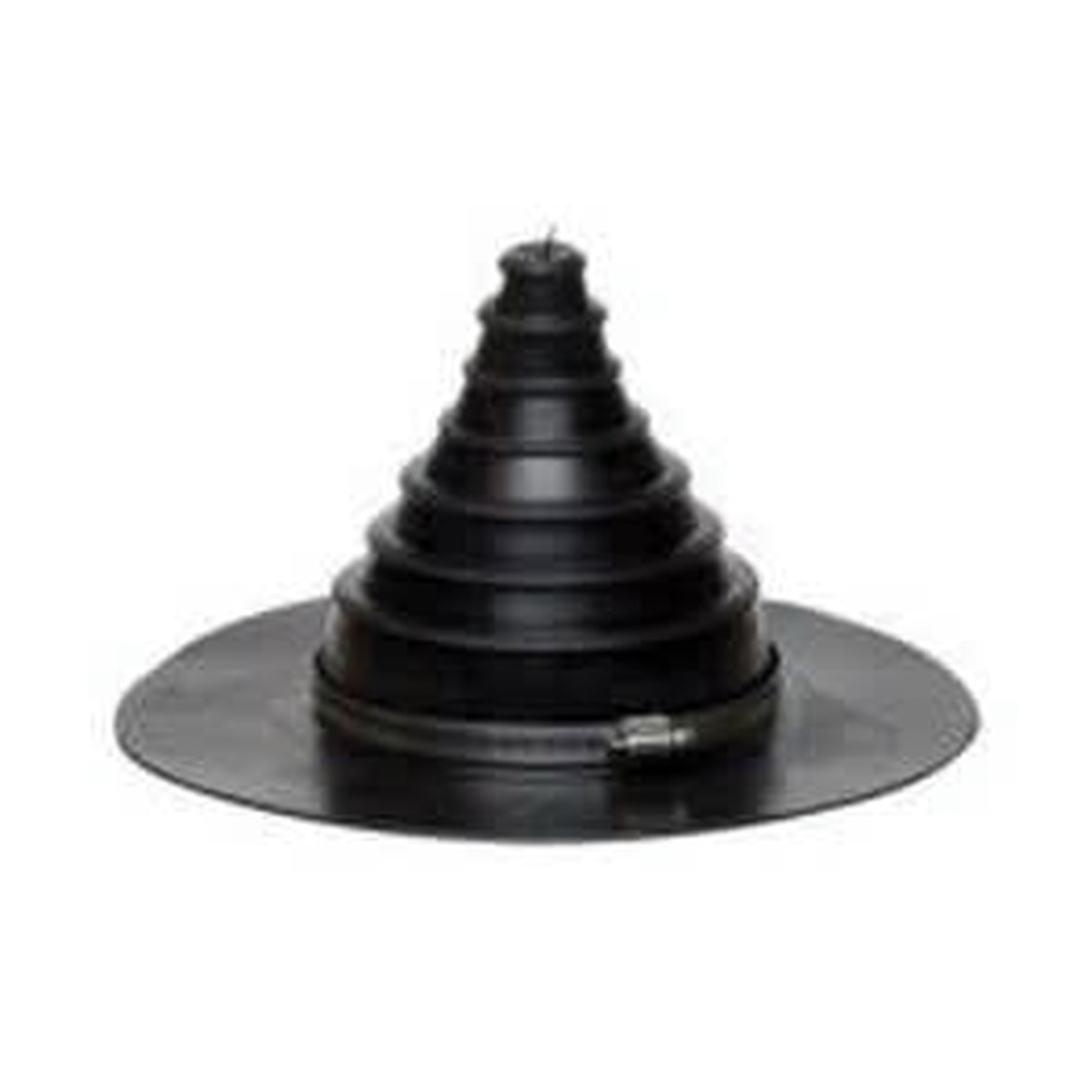 Elevate EPDM QuickSeam Pipe Flashing Black 1″ – 6″