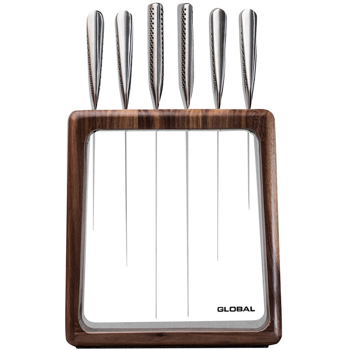 Hashira 7 Piece Knife Block – Walnut