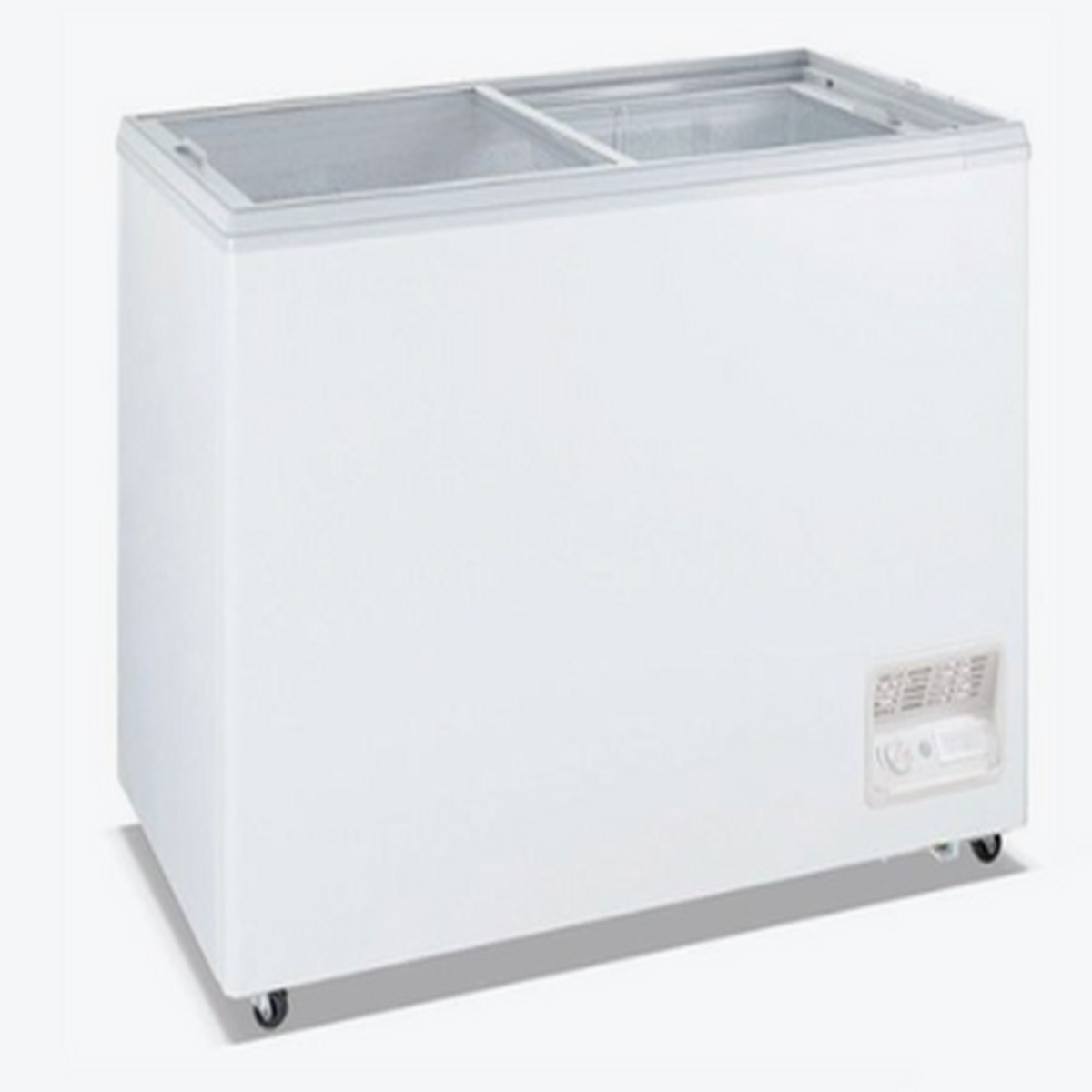 Heavy Duty Chest Freezer with Glass Sliding Lids – WD-520F