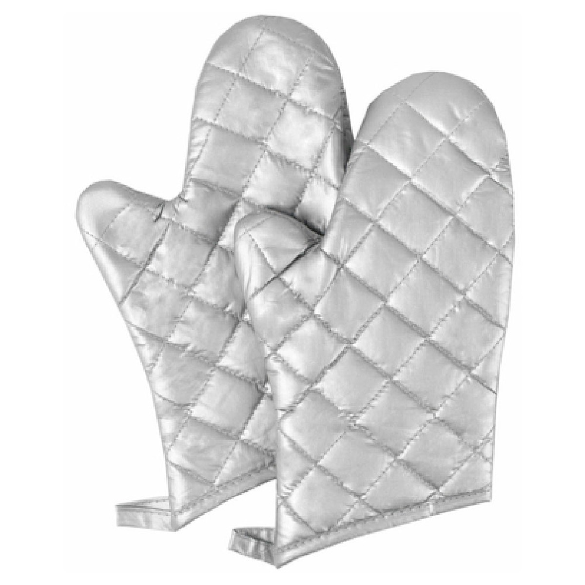 John Ritzenthaler Company CLOMS23SL 13 Inch Oven Mitt with Silicone Silver