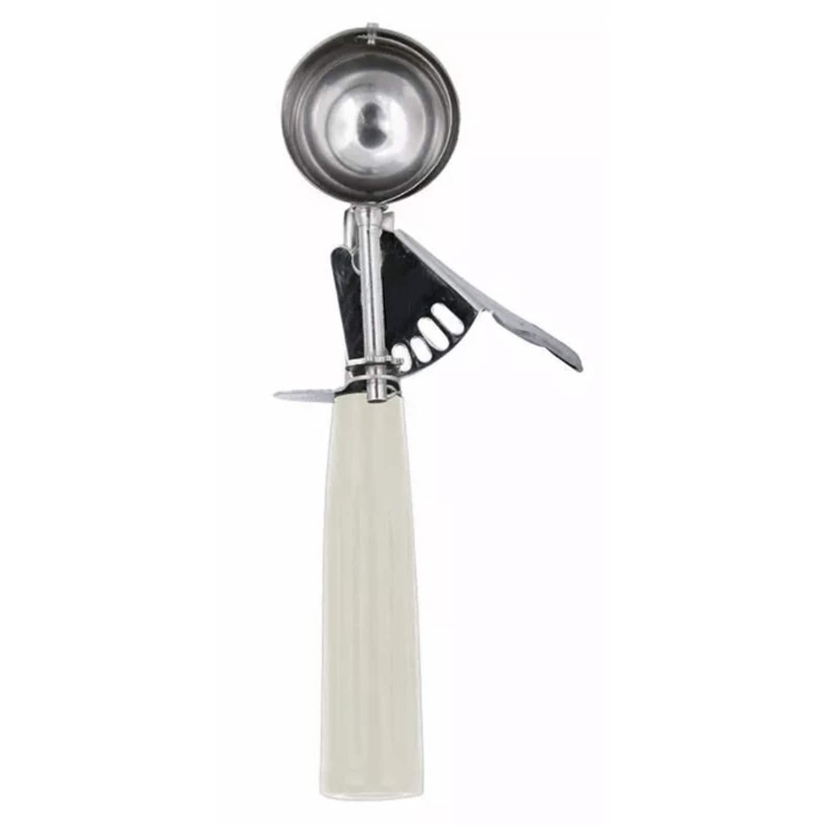 Magnum MAG7606 4.6 Oz. White Handle #6 Food Disher
