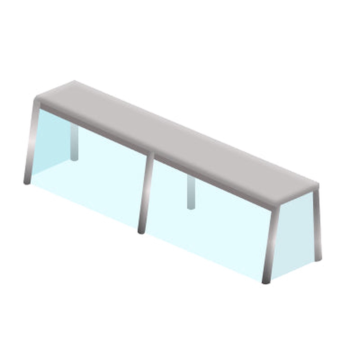 Slanted Sneeze Guard – SNZ84