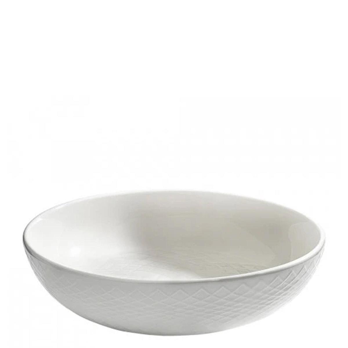 Symphony Spiro Serving Bowl 24cm – White