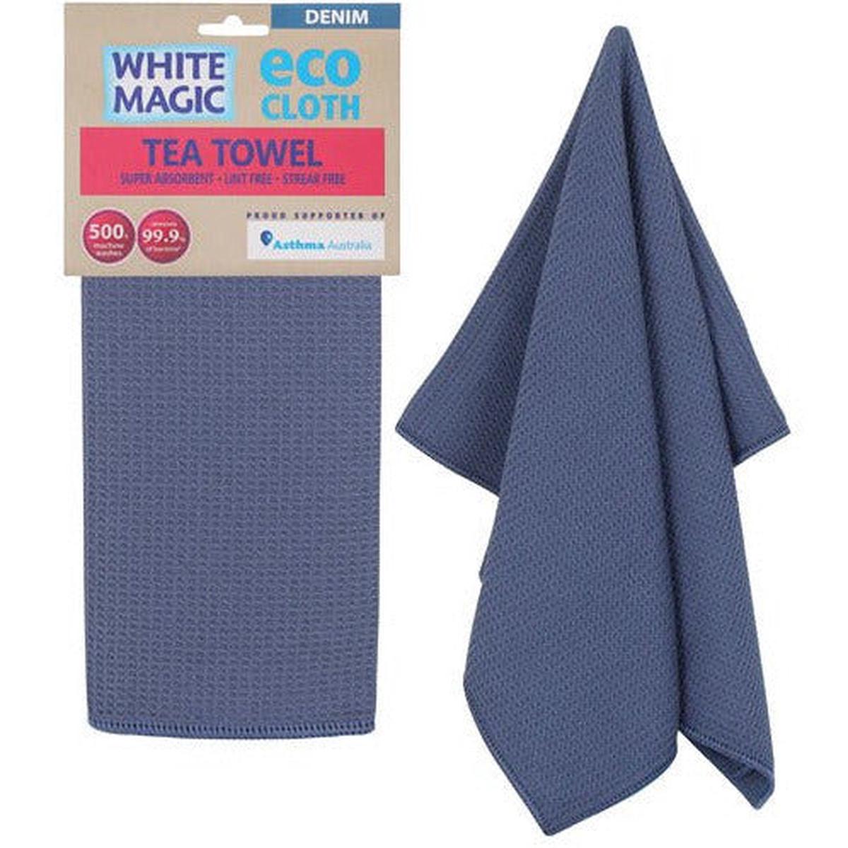 Tea Towel Single Denim