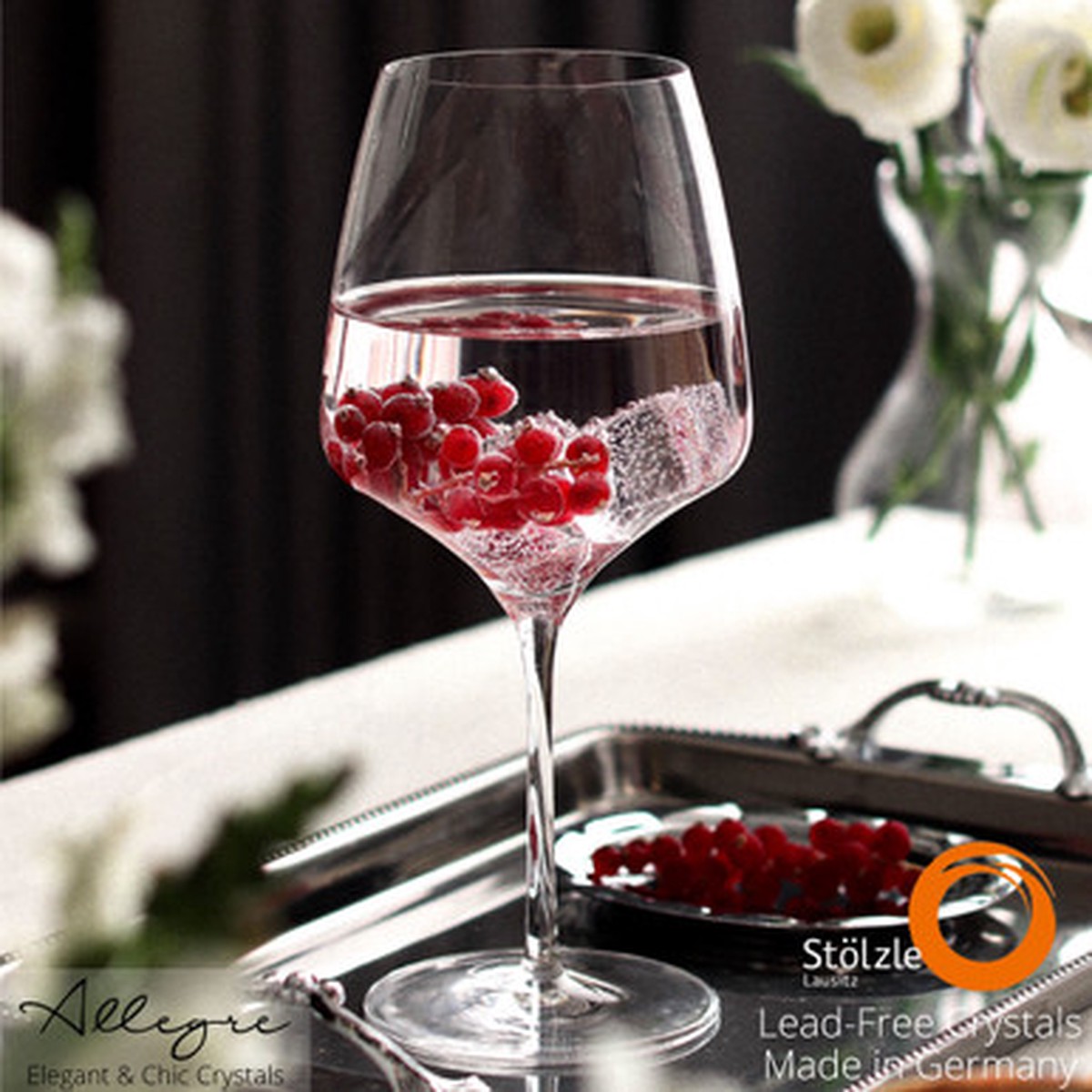 695 ml (23.5 oz) Burgundy Red Wine, Set of 6 – Experience