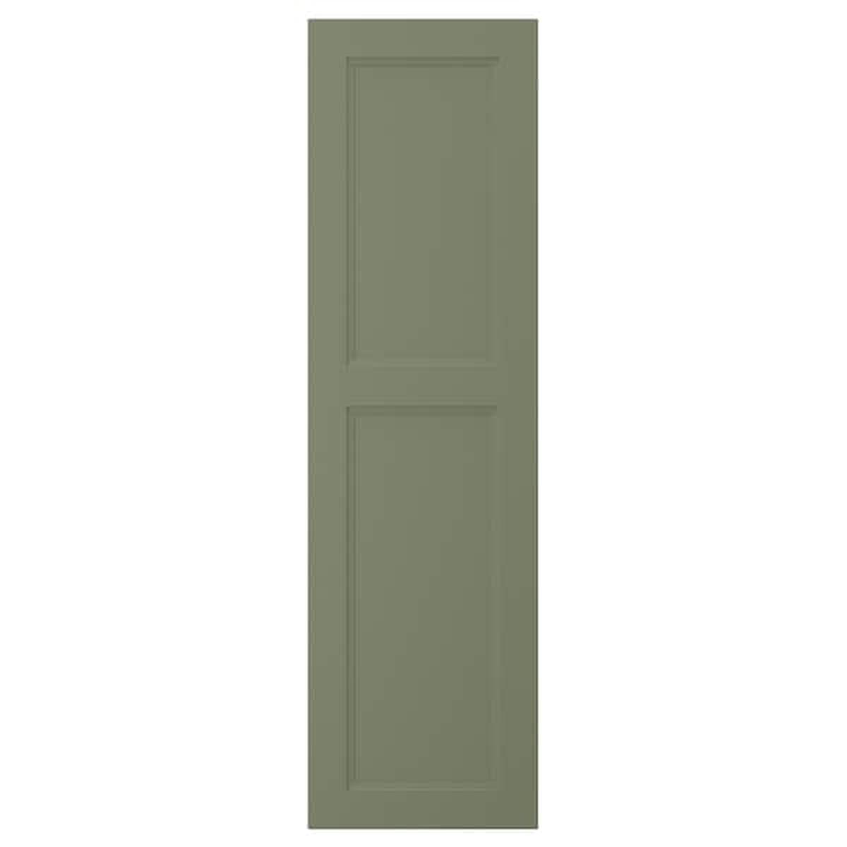 AXSTAD door, grey-green, 40×140 cm