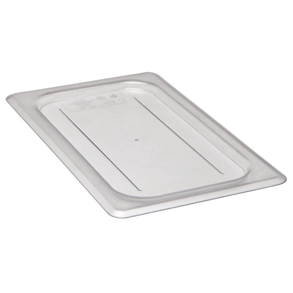 Cambro Clear Polycarbonate 1/4 Gastronorm Lid – DC665