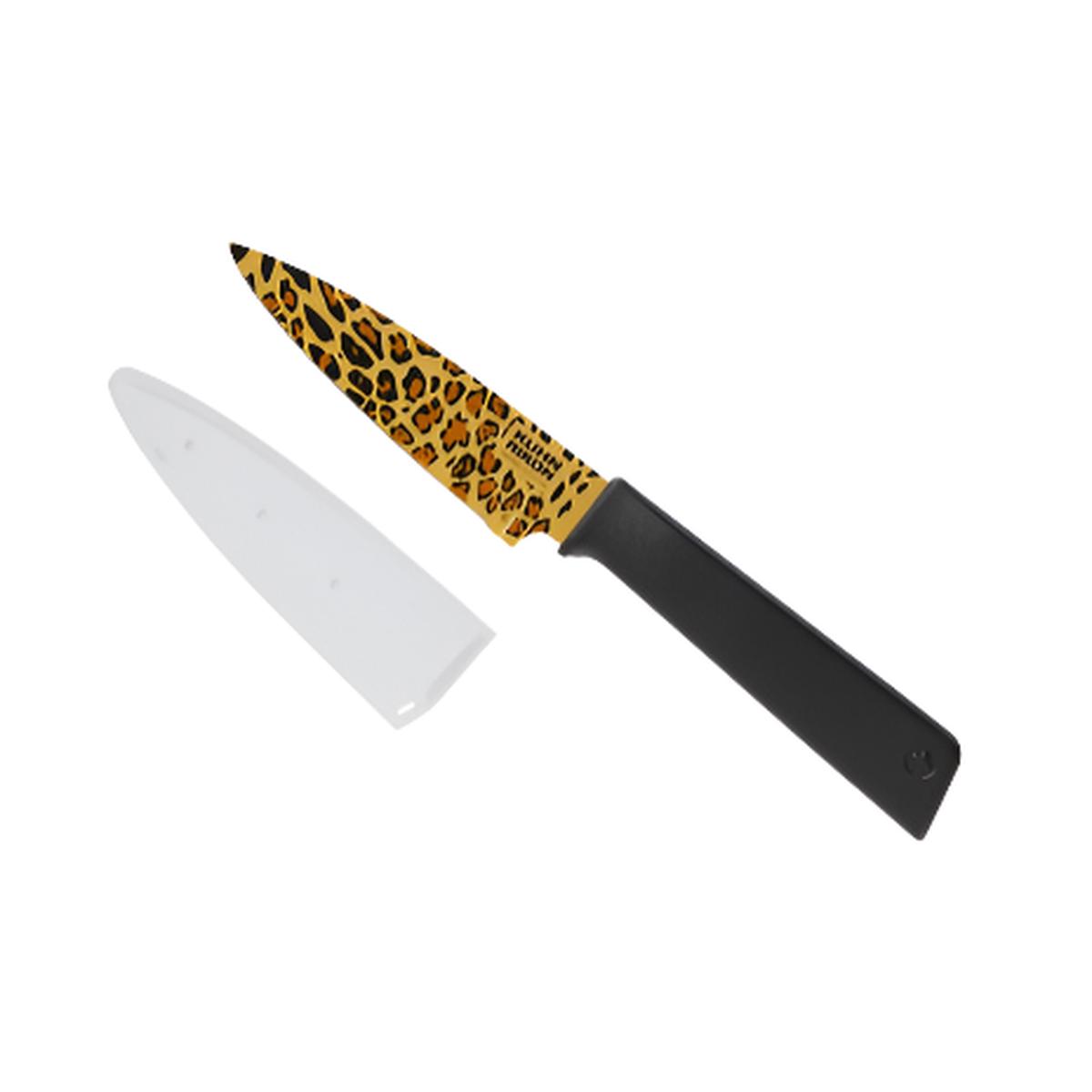 COLORI PARING KNIFE LEOPARD 4″