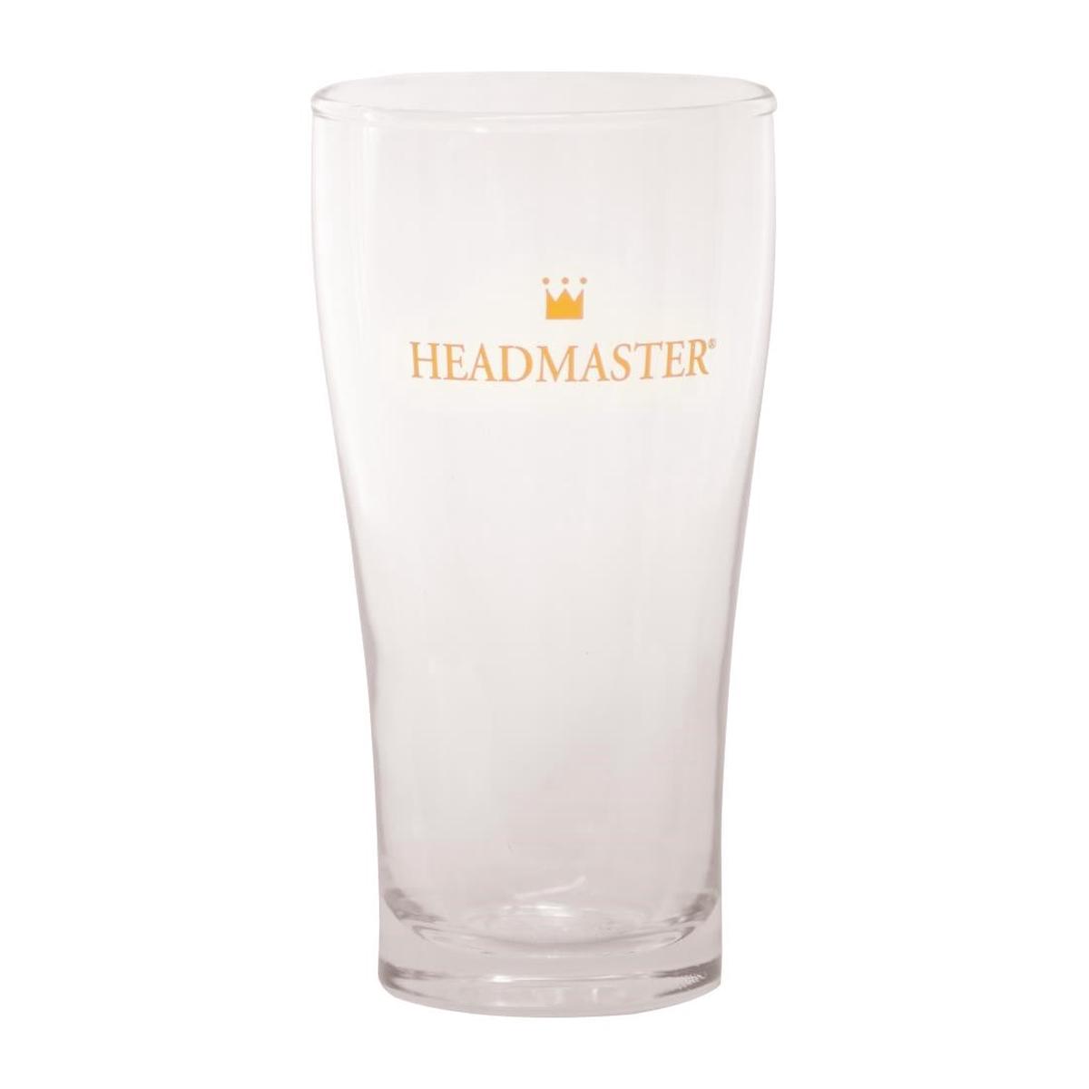 Crown Headmaster Conical Beer Glasses 285ml (48 Pack) (Pack of 48) PAS-GT624