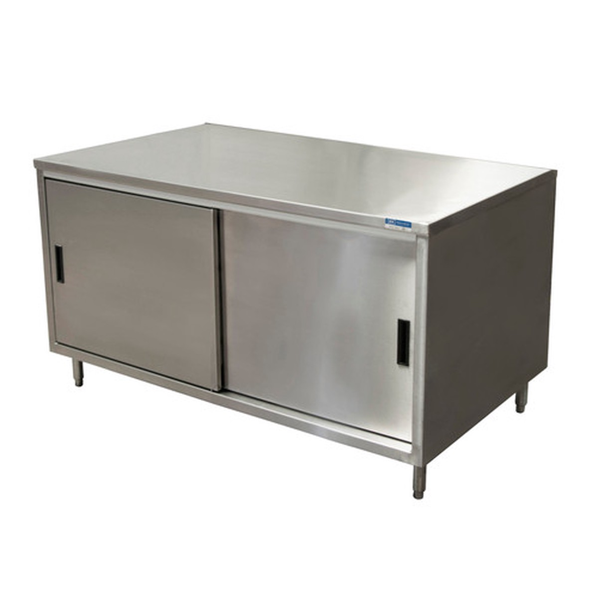 CST-3036S | 36′ | Work Table, Cabinet Base Sliding Doors