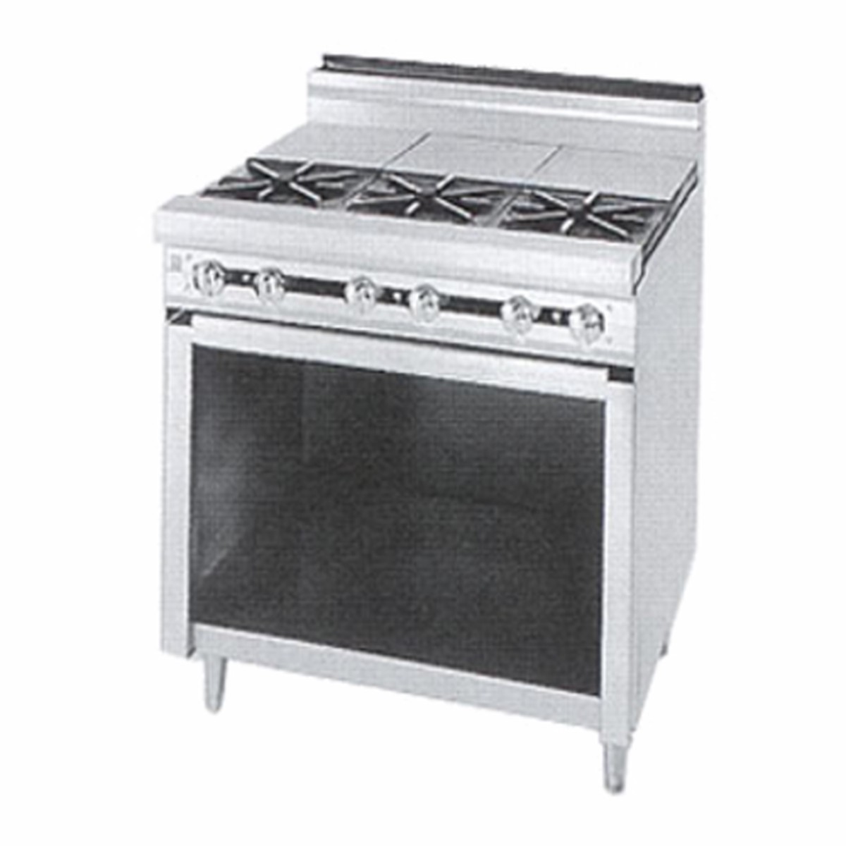 JTRH-2ST | 24′ | Range, 24 Heavy Duty, Gas