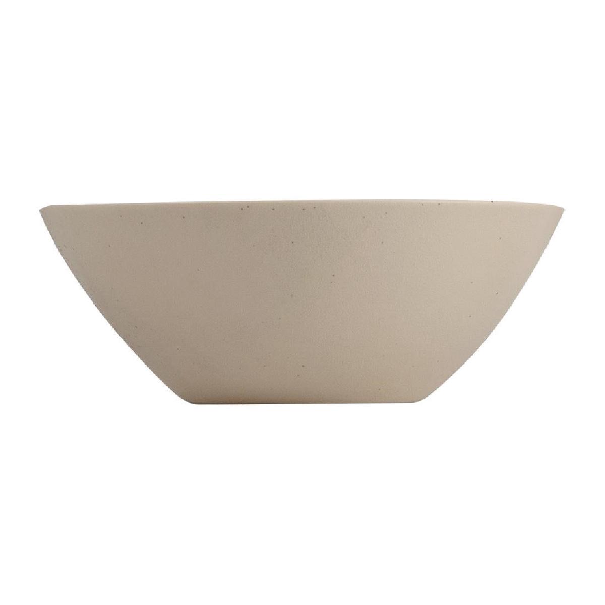 Luzerne Dune Clay Round Bowl 160mm (6 Pack) (Pack of 6) PAS-FZ890