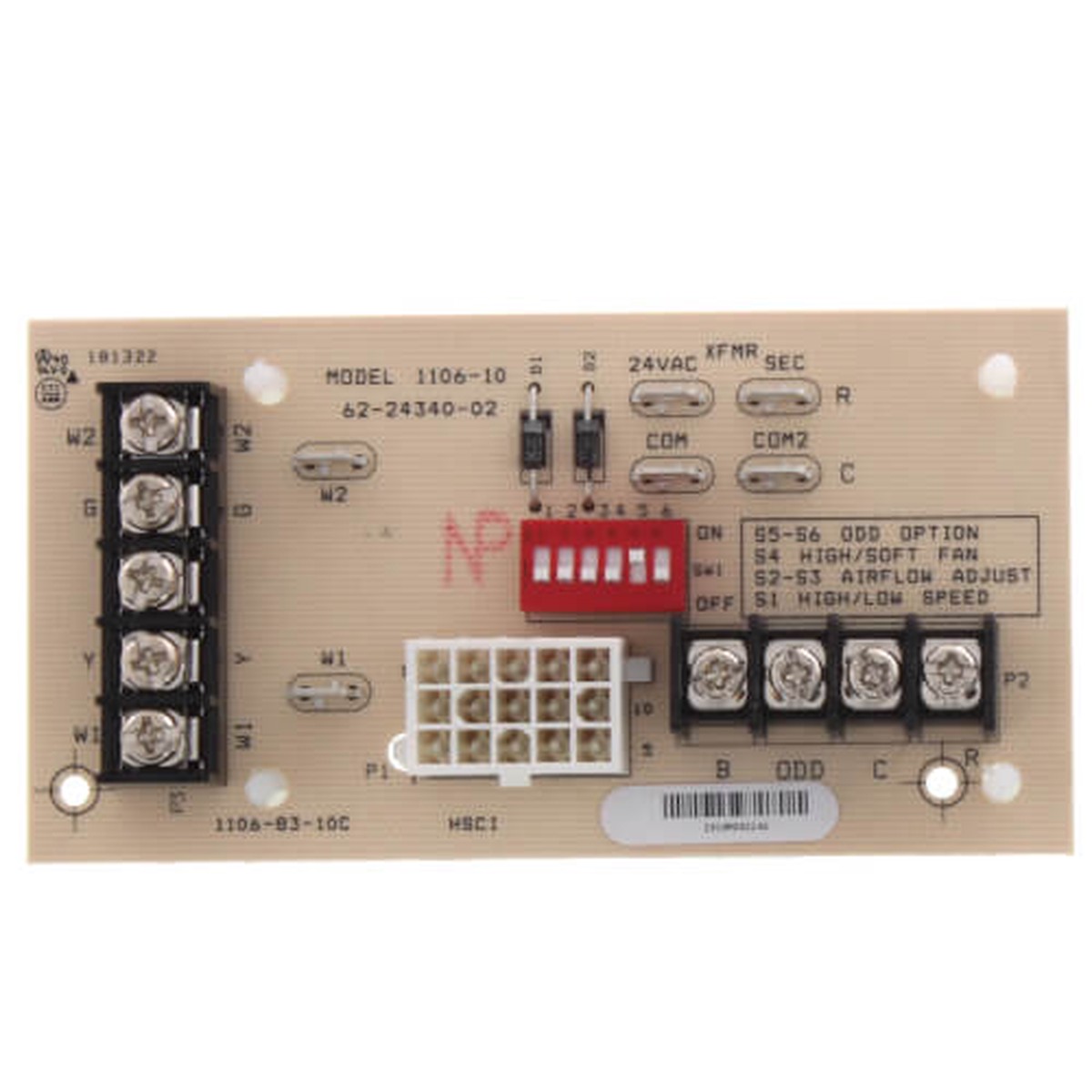 Rheem 62-24340-02 Blower Control Board