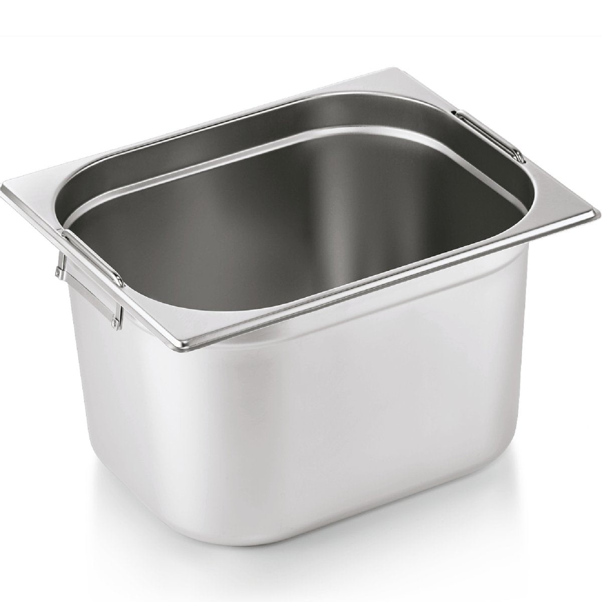 Stainless steel Gastronorm Pan with Handle GN1/2 Depth 200mm | 8128H