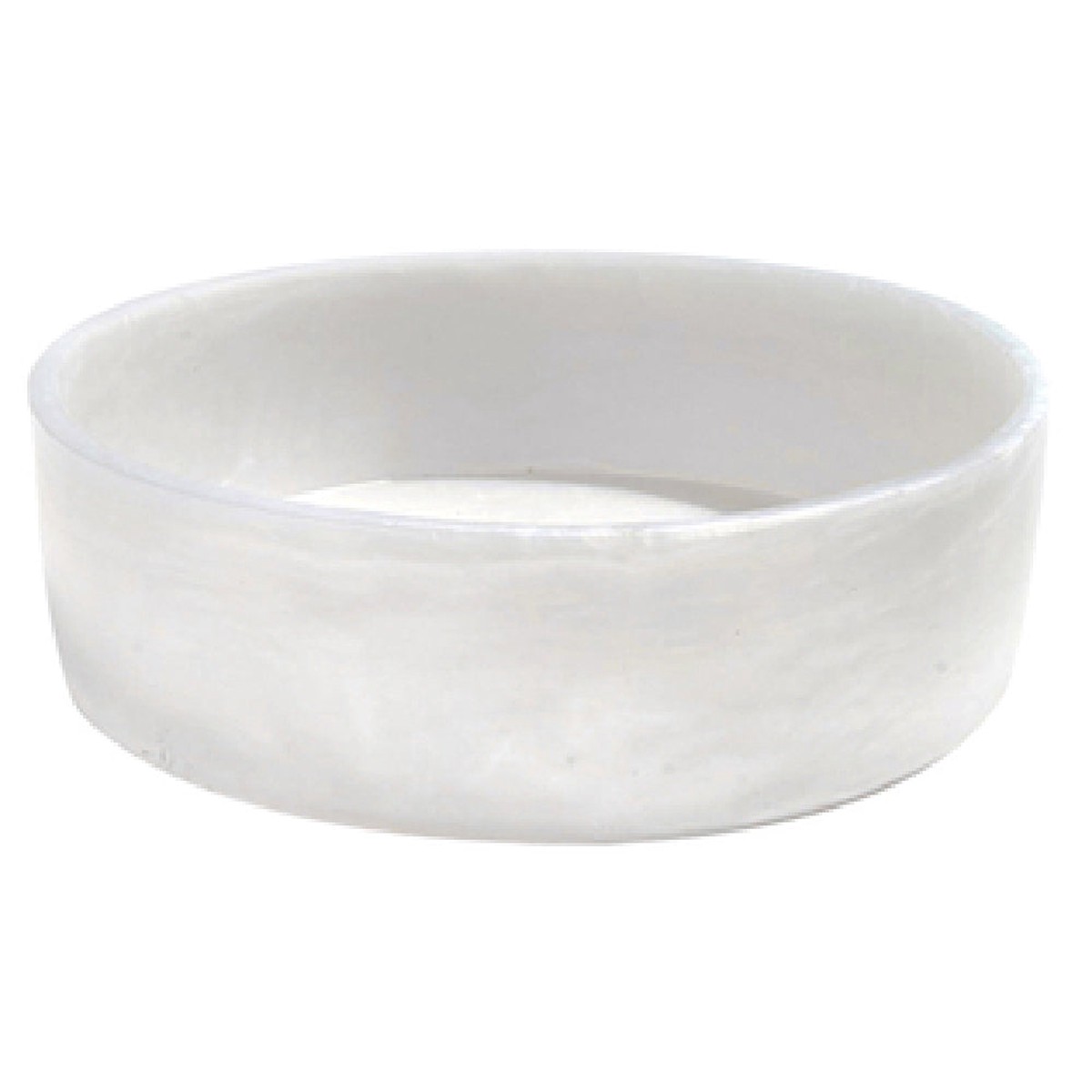 Steelite KMK2003SH 10 Inch Diameter Break Resistant Round Bowl Resin White