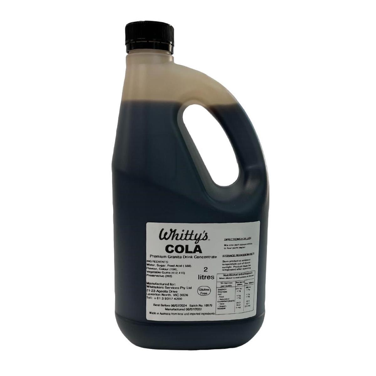Whitty’s Concentrated Premium Flavoured Syrups – Cola 2Ltrs (3 Pack) (Cola | 2Ltr | Pack of 3) PAS-FZ243