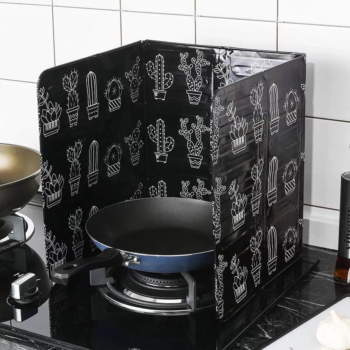 Aluminium oil splash kitchen protector