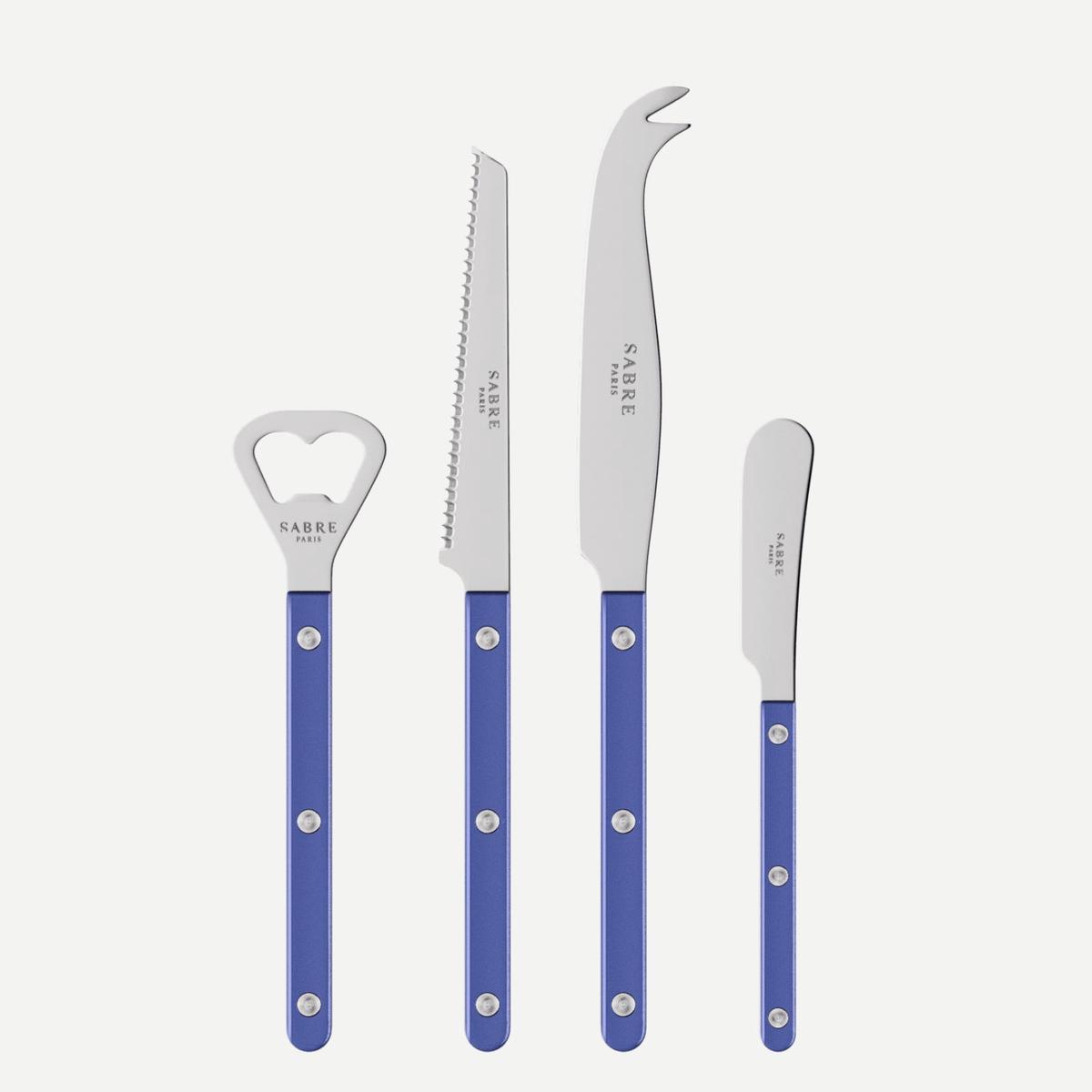 Bistrot Pearly, Lapis blue – Bistrot aperitif set
