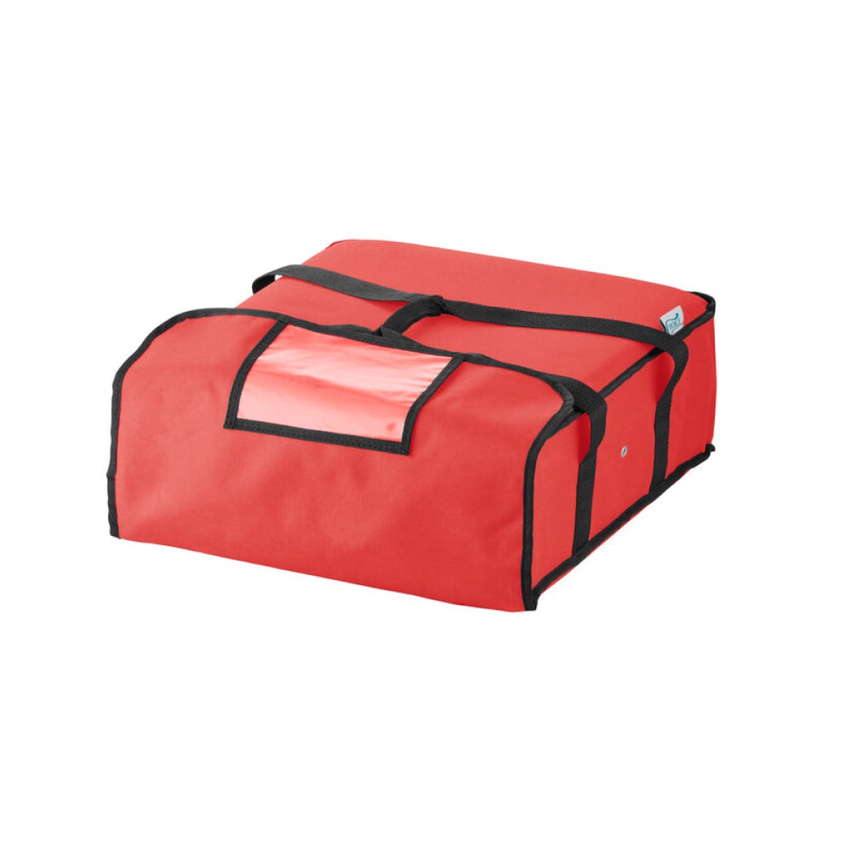 Choice 124PIBAG2NYL 18″ x 18″ x 5″ Nylon Insulated Pizza Delivery Bag – Red
