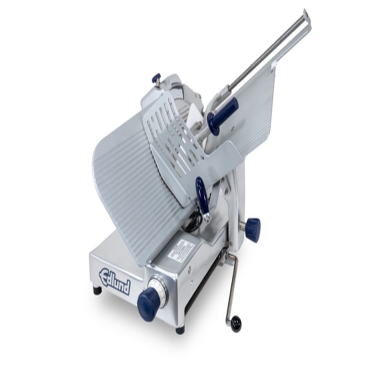 Edlund EDV-13 Manual Meat Slicer with 13″ Blade, Gravity Feed, Belt Driven, Aluminum/Stainless Steel, 1/2 hp