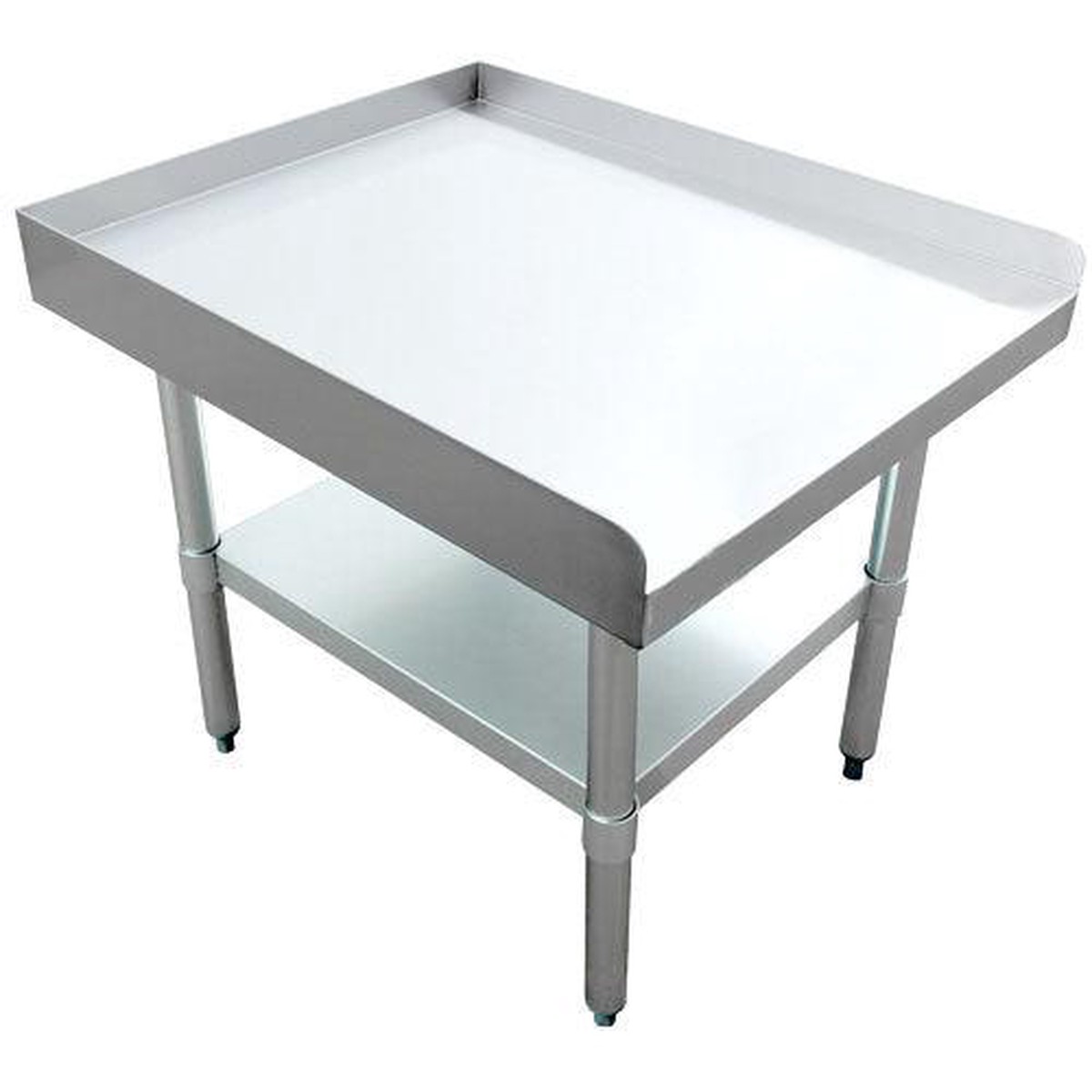 Nella 24″ x 30″ Stainless Steel Equipment Stand with Galvanized Undershelf – 22057