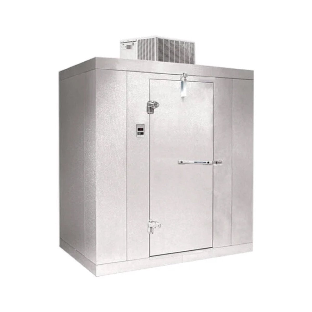 Nella 7′ 9″ x 6′ 9″ x 7′ 9″ Walk-In Cooler with Floor & Top Mounted Mono-Block Compressor