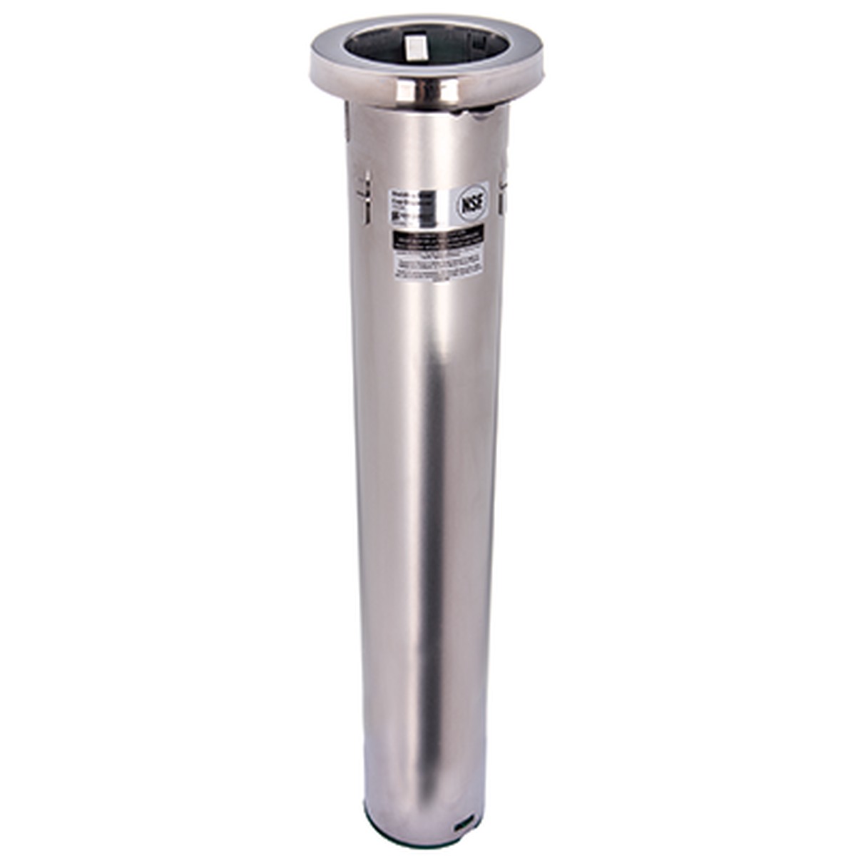 San Jamar C6200C Cup Dispenser, in-counter mountl, NSF