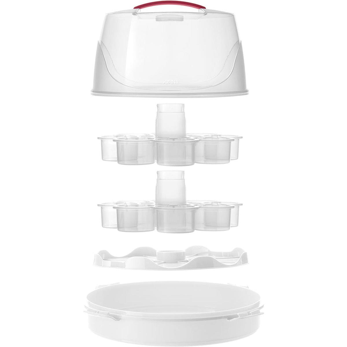 2 Tier 16 Cupcake Carrier