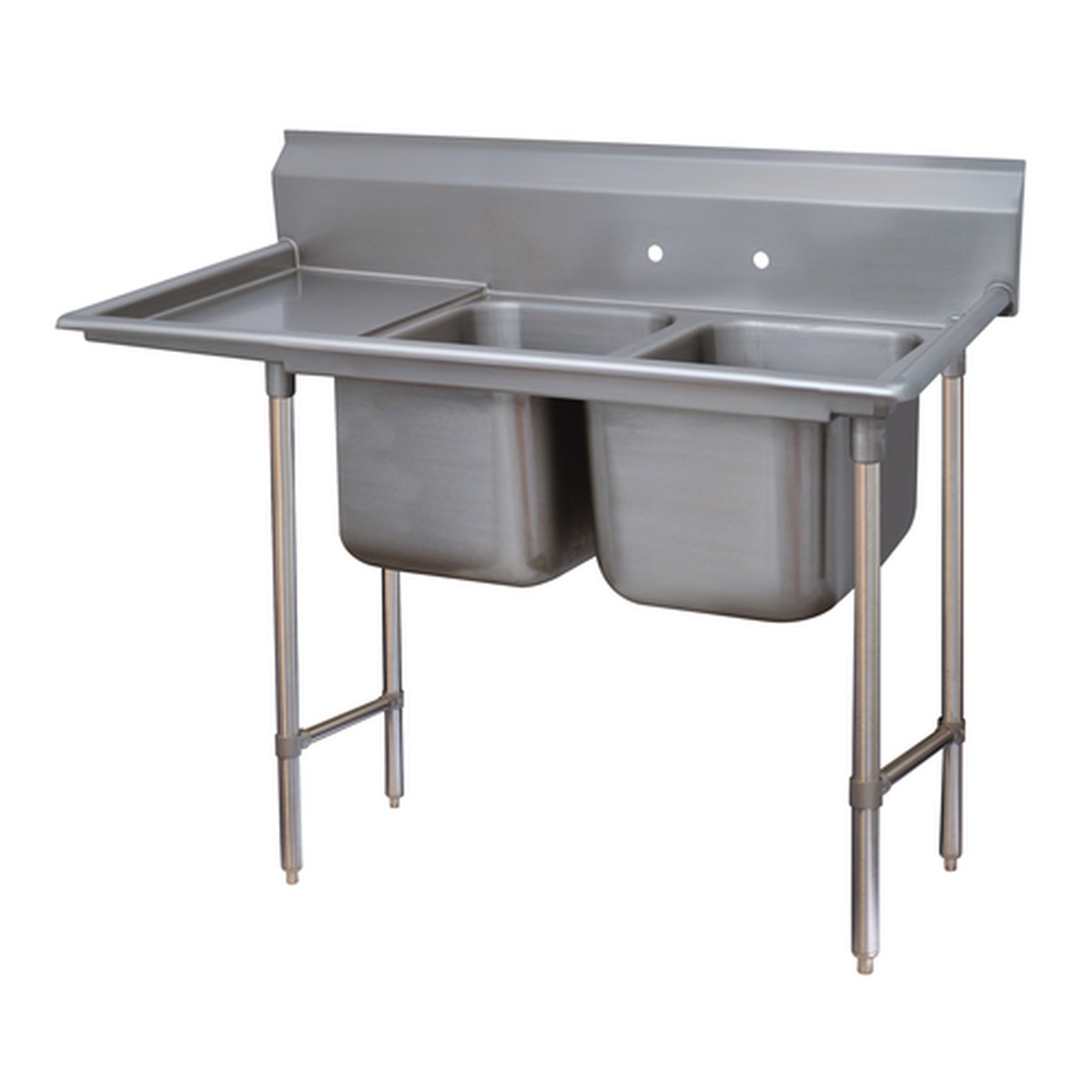9-62-36-18L | 63′ | Sink, (2) Two Compartment