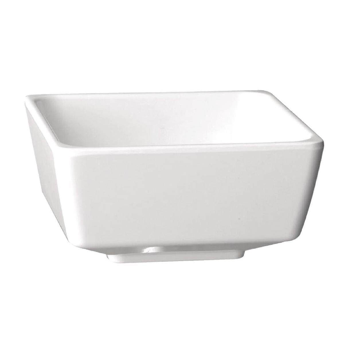 APS Float Square Dipping Bowl White 2in – GF090
