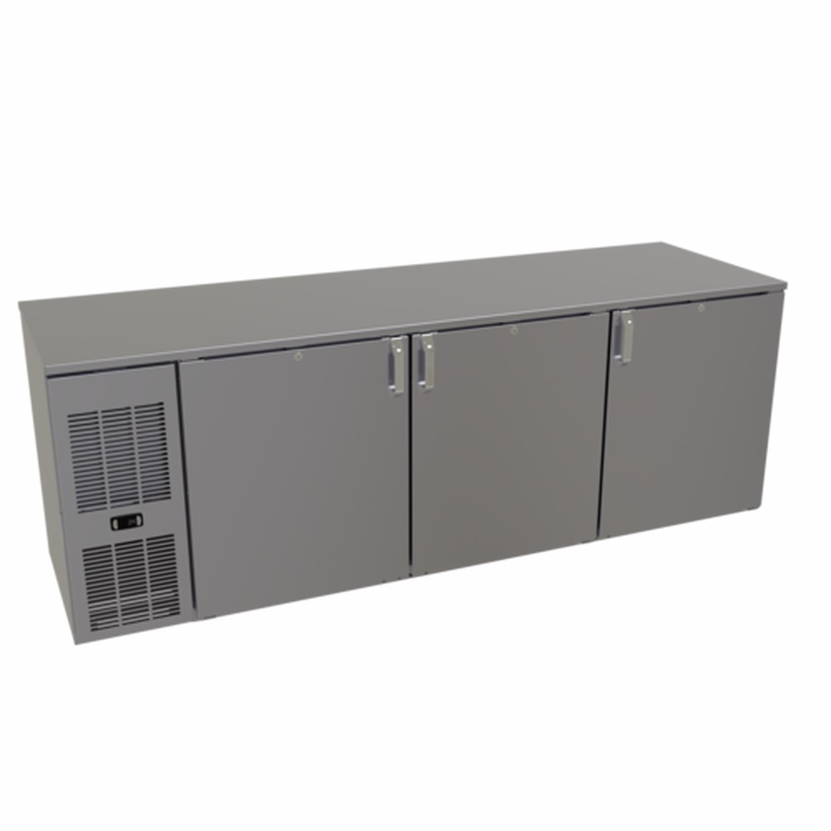 CP1FL84 | 84′ | Back Bar Cabinet, Refrigerated, Pass-Thru