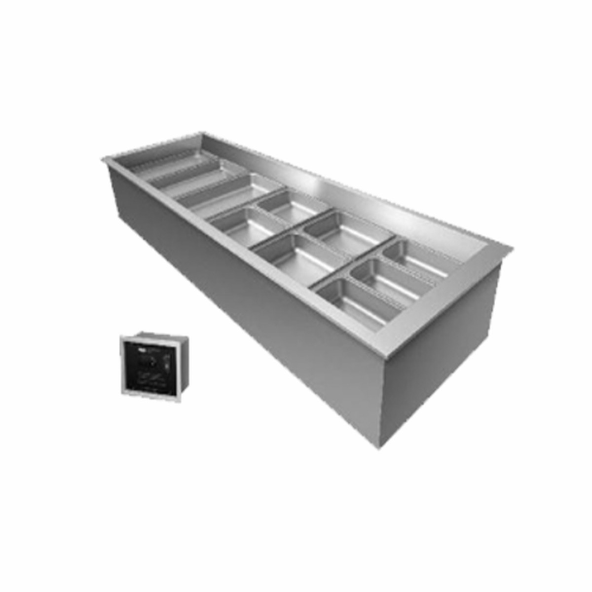 CWBX-2 | 32′ | Cold Food Well Unit, Drop-In, Refrigerated
