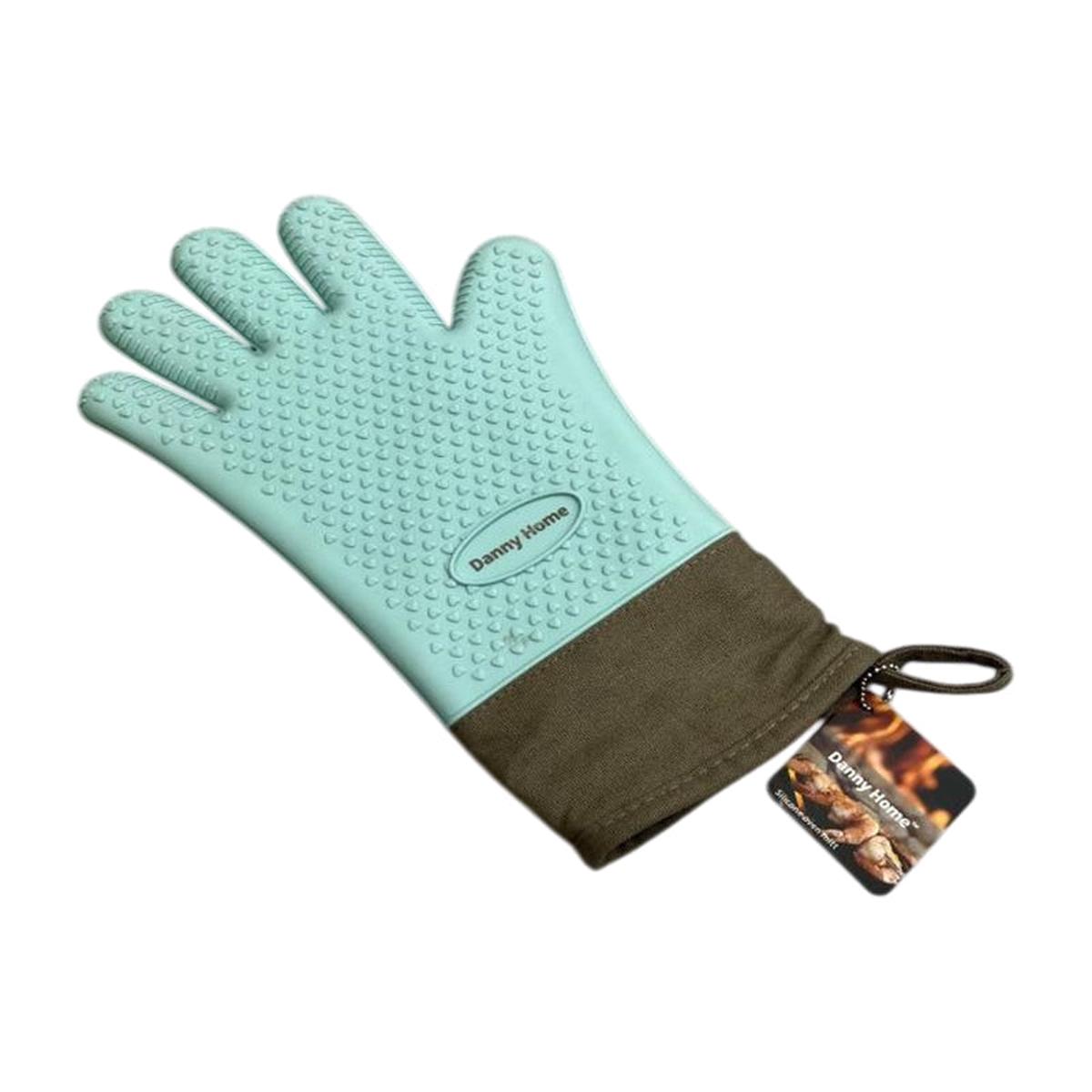 Danny Home Thermal Insulation Gloves 35X19Cm-Blue&Grey