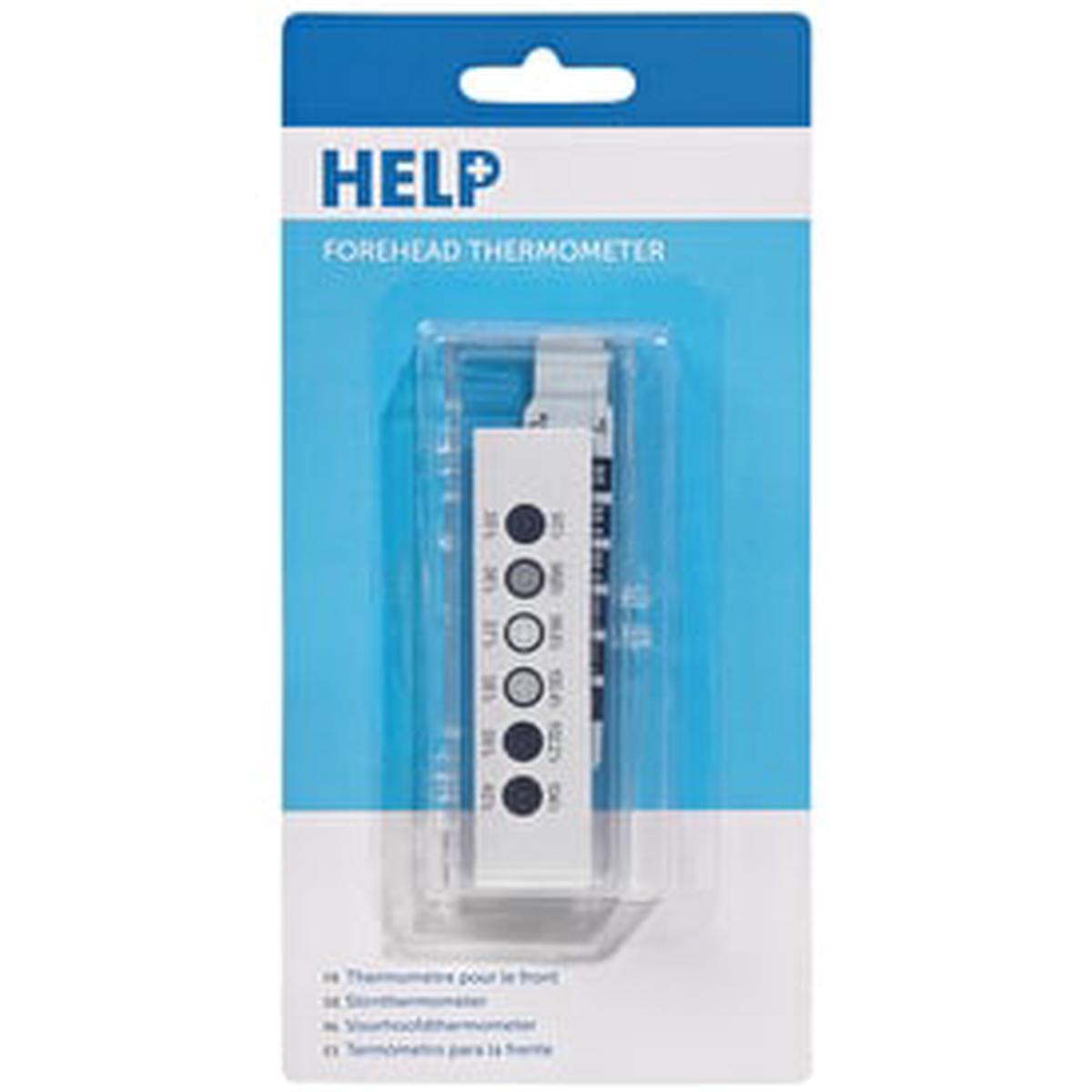 Help Forehead Thermometer, White