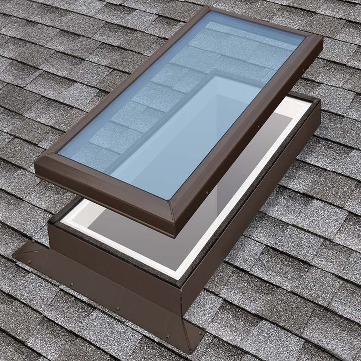 Kennedy Skylights Kennedy Self Flashing Fixed Glass Skylight