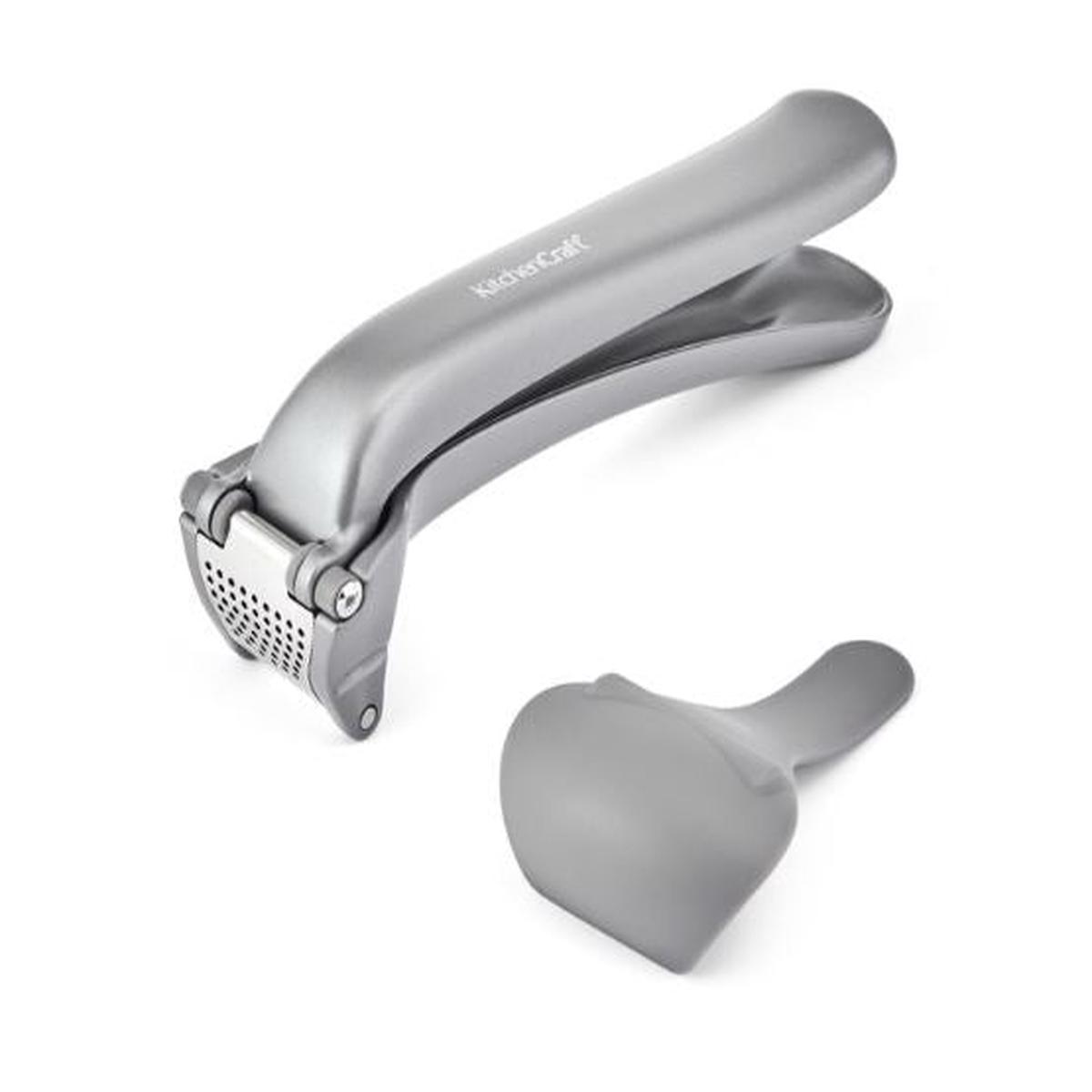 KitchenCraft Easy Clean Garlic Press with 360 Opening Mechanism