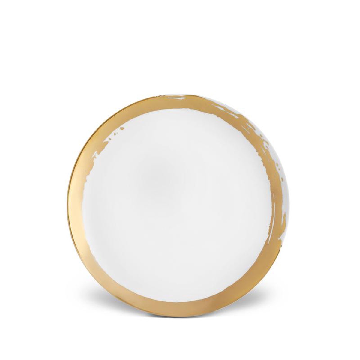 L’objet Zen White + Gold Dessert Plate