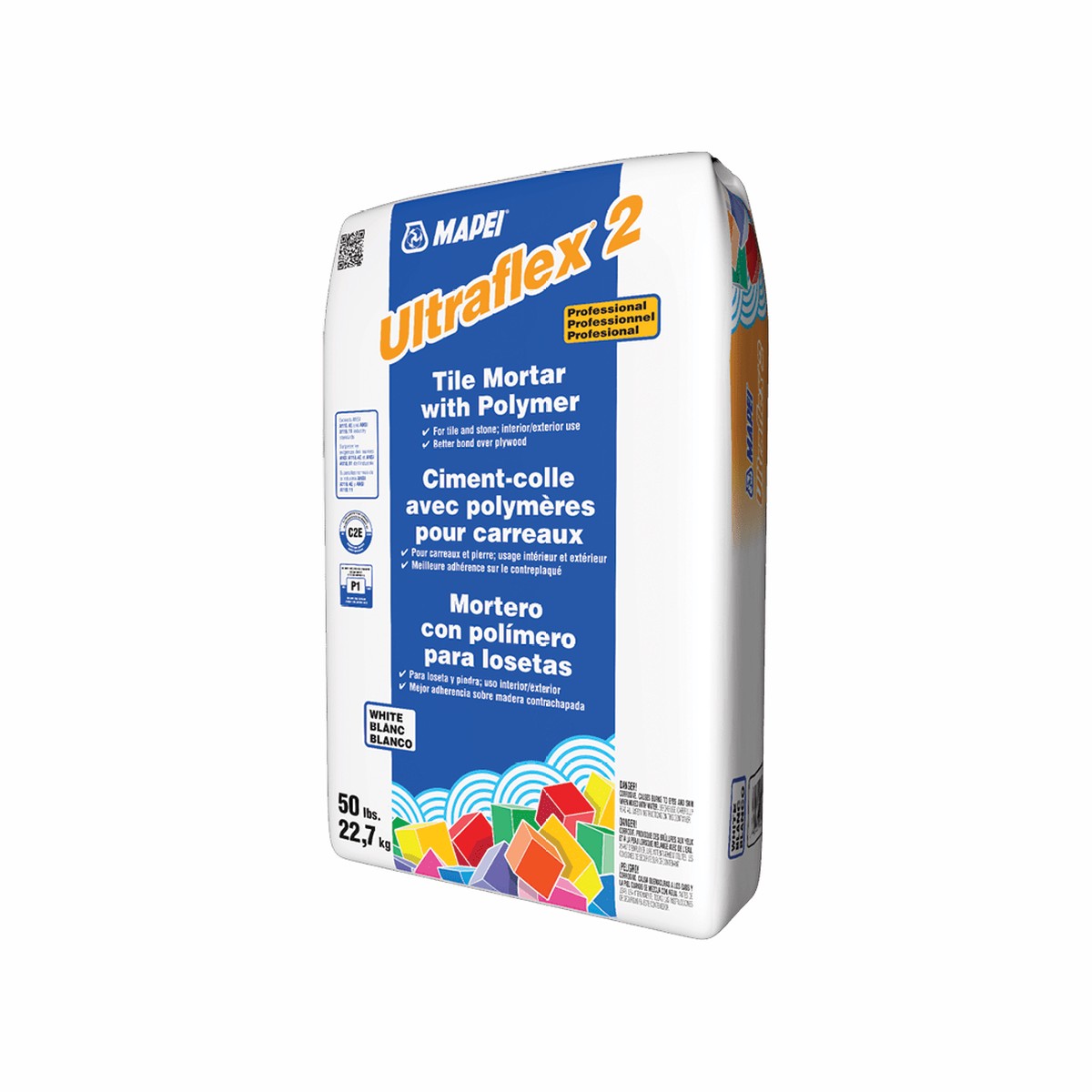 MAPEI UltraFlex 2 50-lb White Powder Thinset Mortar