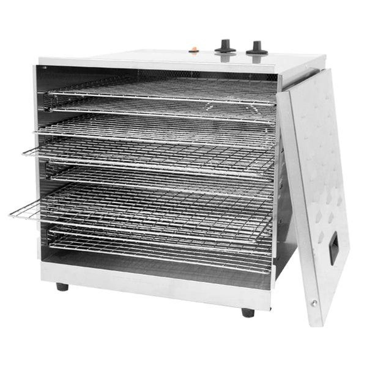 Nella 16″ 10-Tray Stainless Steel Food Dehydrator – 43222