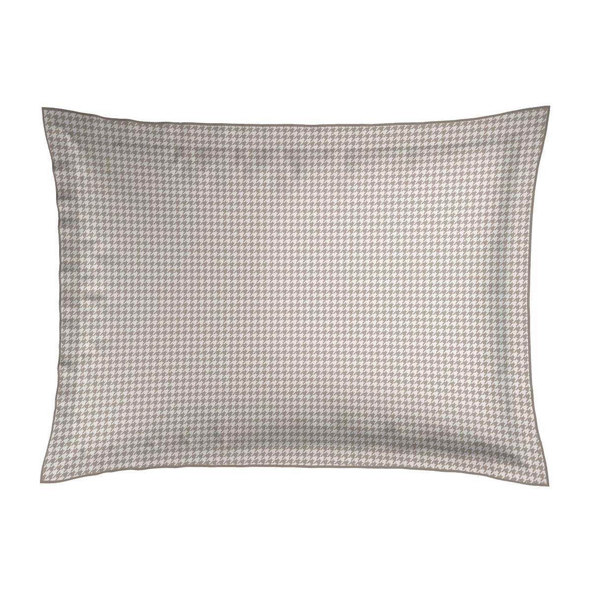 Pillowcase cotton satin – Gallina Taupe – 2 x (50 x 70 cm)