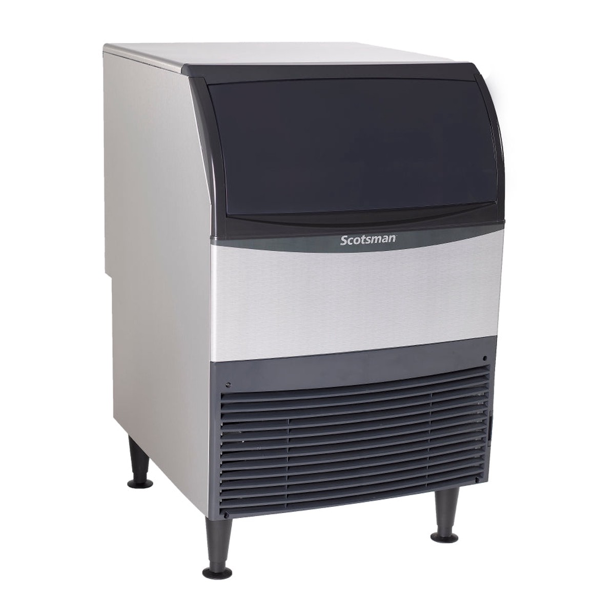 Scotsman UC2724MAX-1 24″ Air Cooled Undercounter Self-Contained Medium Cube Ice Machine with Storage – 282 Lbs.