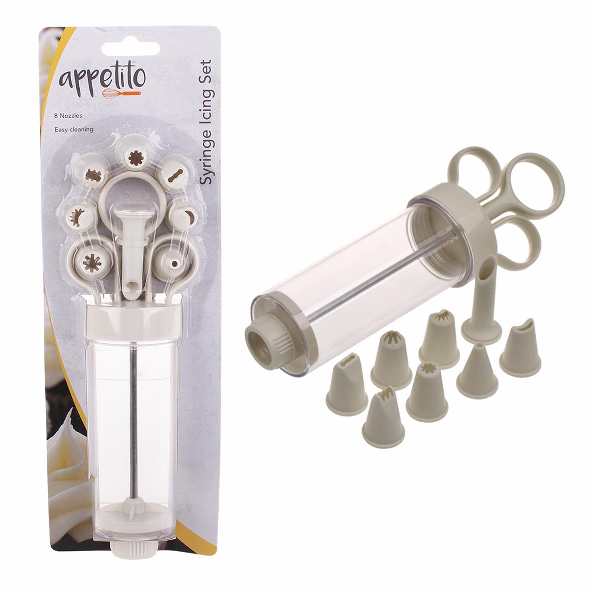 Syringe Icing Set With 8 Nozzles