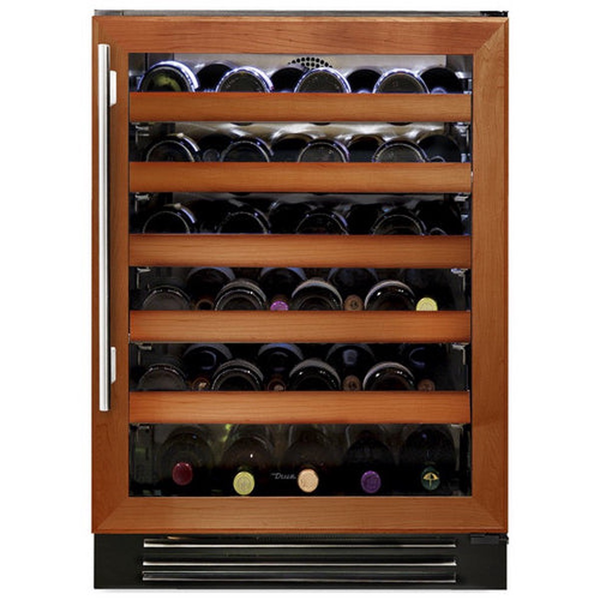 True TWC-24-R-OG-B 24″ Overlay Glass Door Wine Cabinet – 45 Bottles
