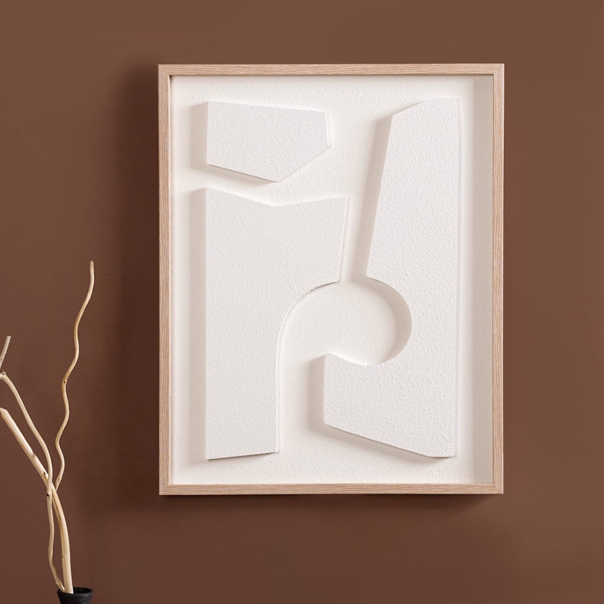 Art 3D Wall Decor With Frame 20×16 Inch