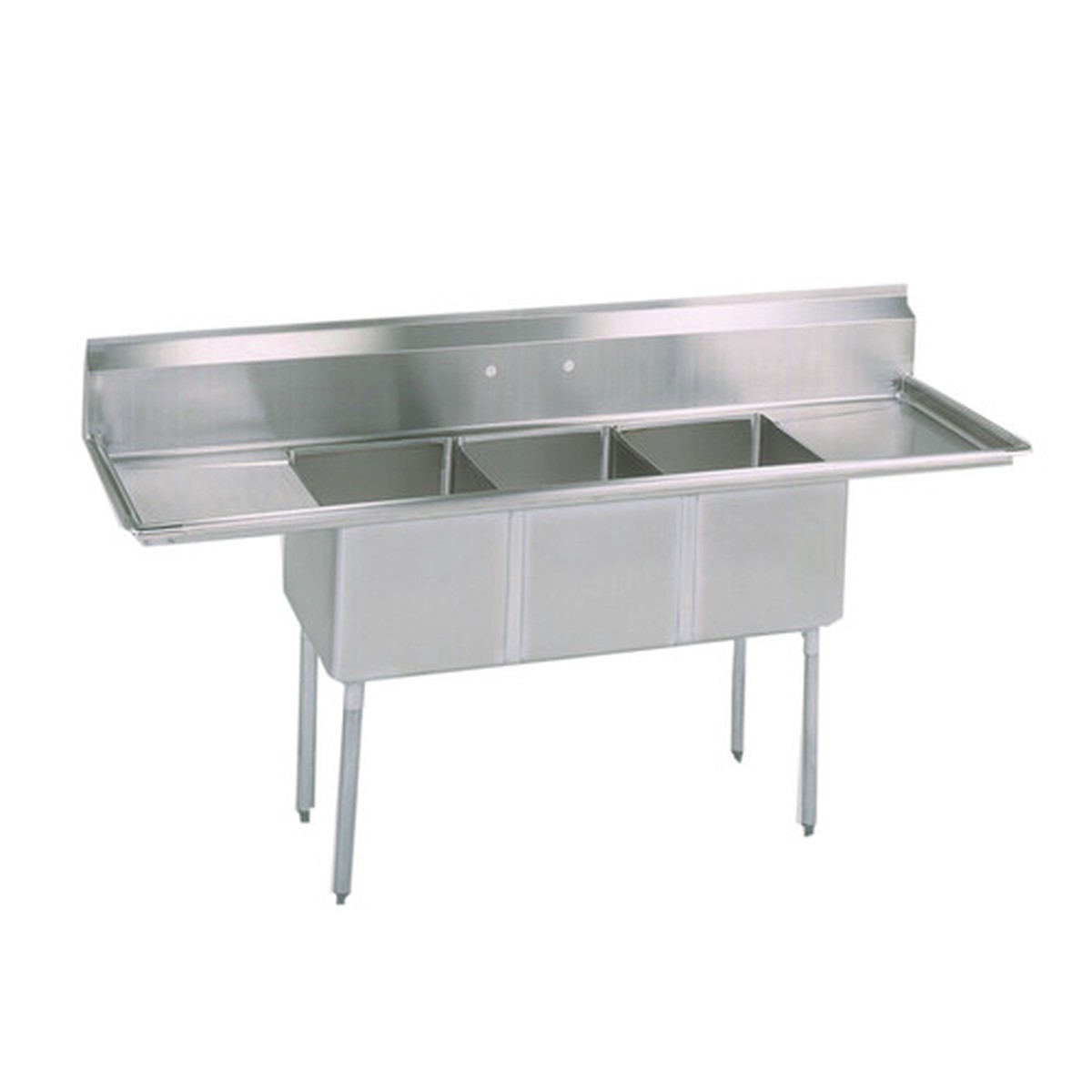 BKS-3-1824-14-24T | 102′ | Sink, (3) Three Compartment